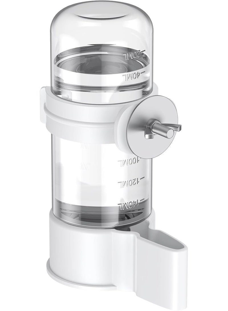 موزع مياه الطيور، مغذي مياه أوتوماتيكي للببغاء للقفص، شارب طيور بلاستيكي متين للببغاء والكوكتيل والبودجي والطيور المحبة، سهل التركيب وإعادة التعبئة للترطيب اليومي - Image 1